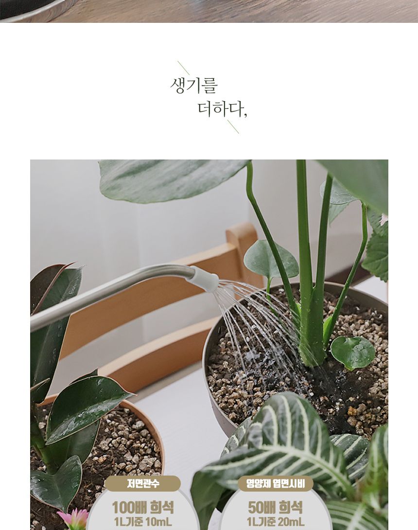 국산 식물영양 살균 다육경 플러스 500ml/다육이키우기/식물키우기/식물용비료/화분키우기/화분비료/다육/