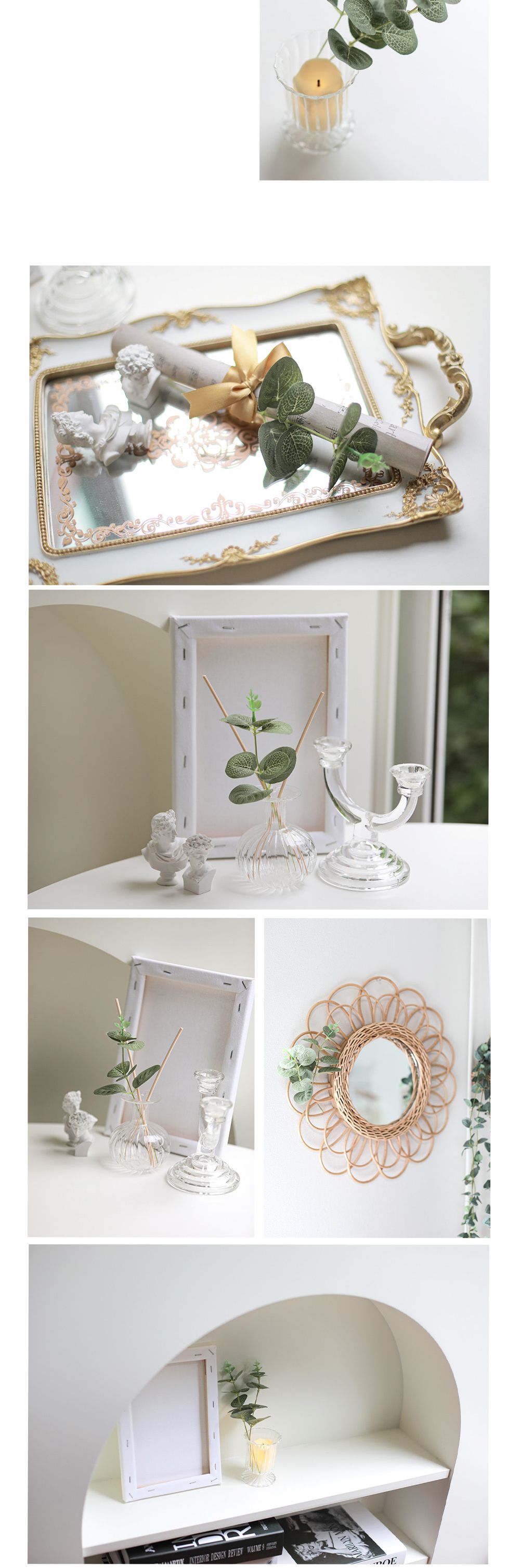 미니 유칼립투스(10개묶음)/조화장식/꽃꽂이재료/꽂꽂이조화/조화부케/꽃장식조화/가짜꽃/인조꽃/미니조화