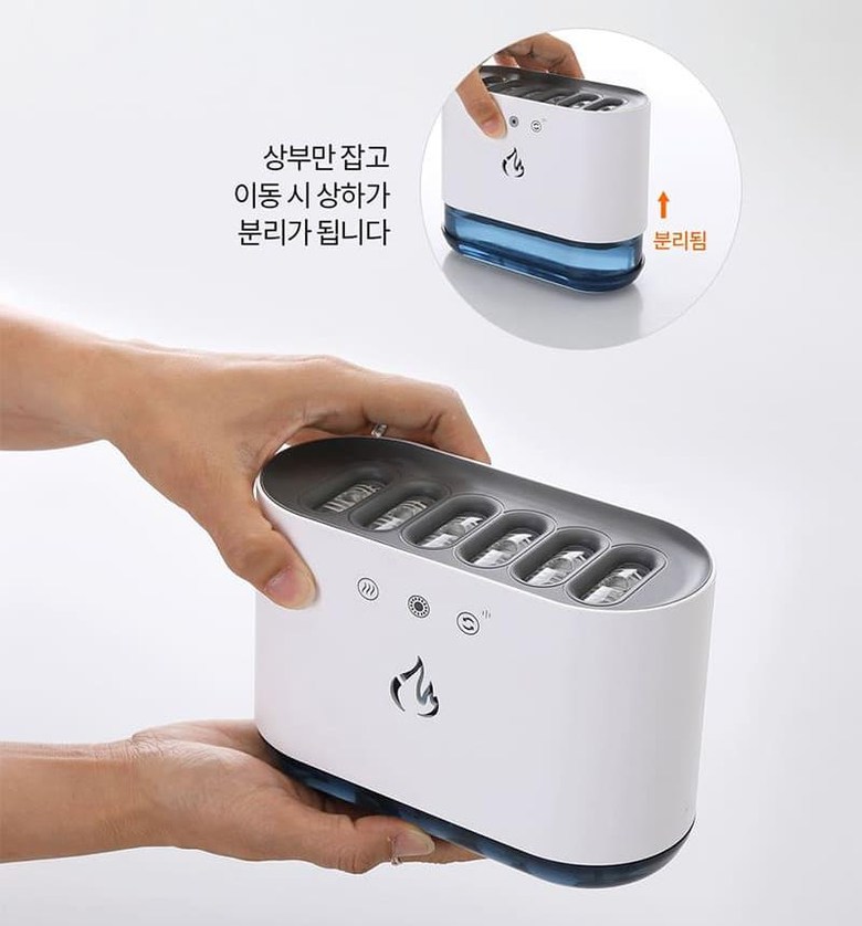 헬프맨 무드등 대용량 가습기 900ml 다이나믹/가습기/미니가습기/사무실가습기/휴대용가습기/책상가습기/작