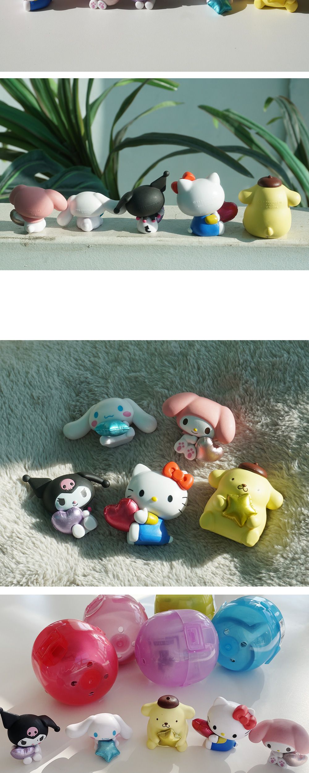 산리오 피규어 랜덤 캡슐 일본 가챠 갓챠 굿즈 (키티 한교동 시나모롤 쿠로미 포차코 마이멜로디)/가챠/산