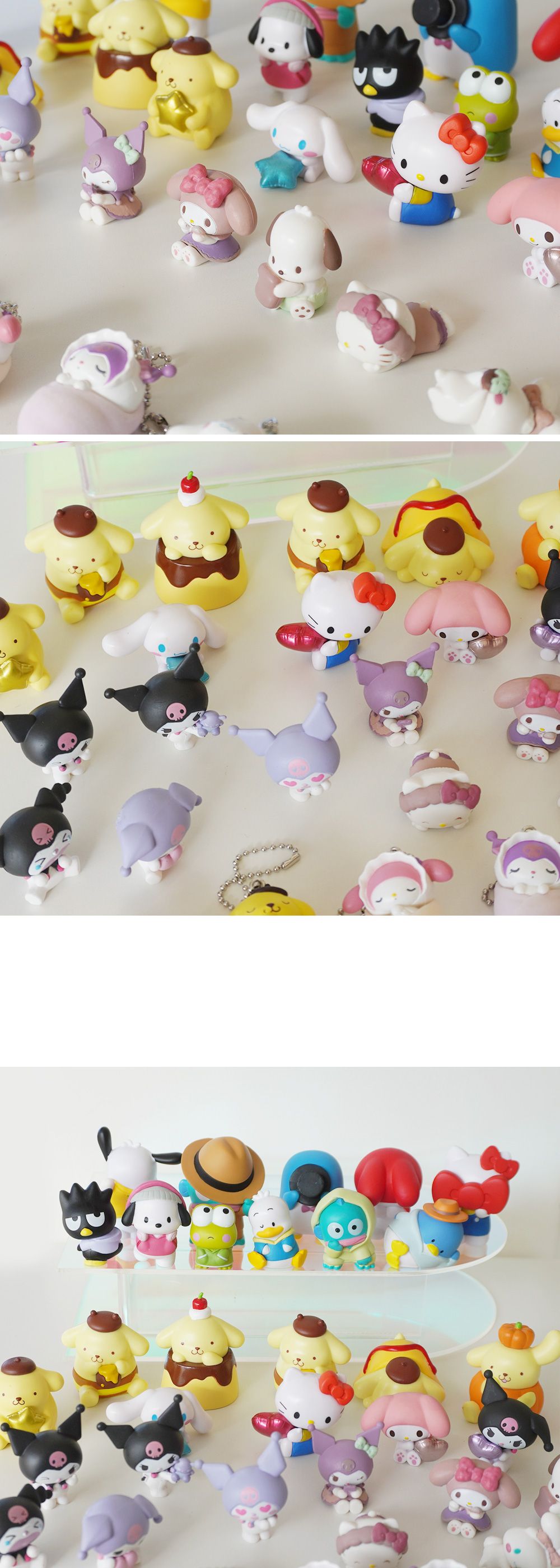 산리오 피규어 랜덤 캡슐 일본 가챠 갓챠 굿즈 (키티 한교동 시나모롤 쿠로미 포차코 마이멜로디)/가챠/산