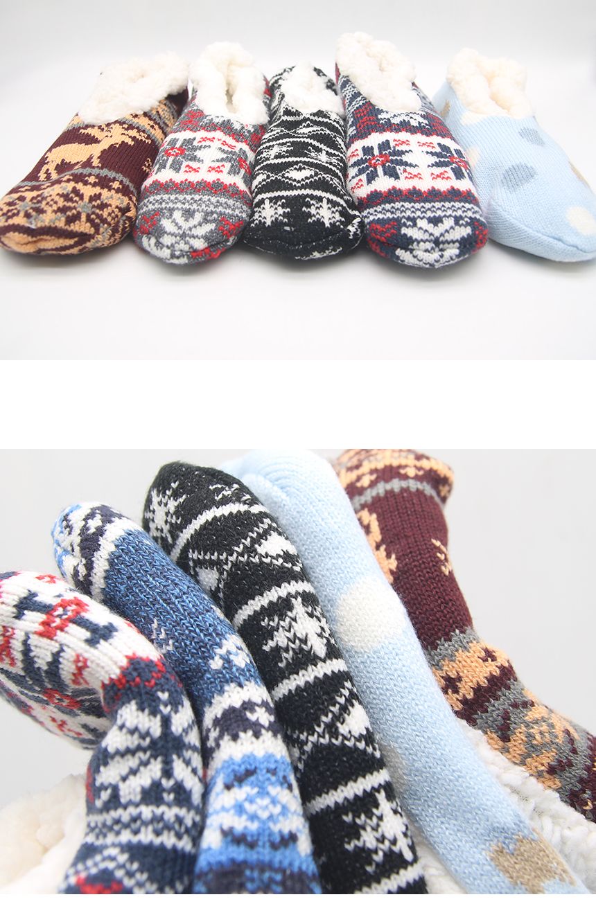 남여공용 방안덧신 털덧신 겨울 3켤레랜덤/방안양말/방안덧신/방안버선/버선/덧신