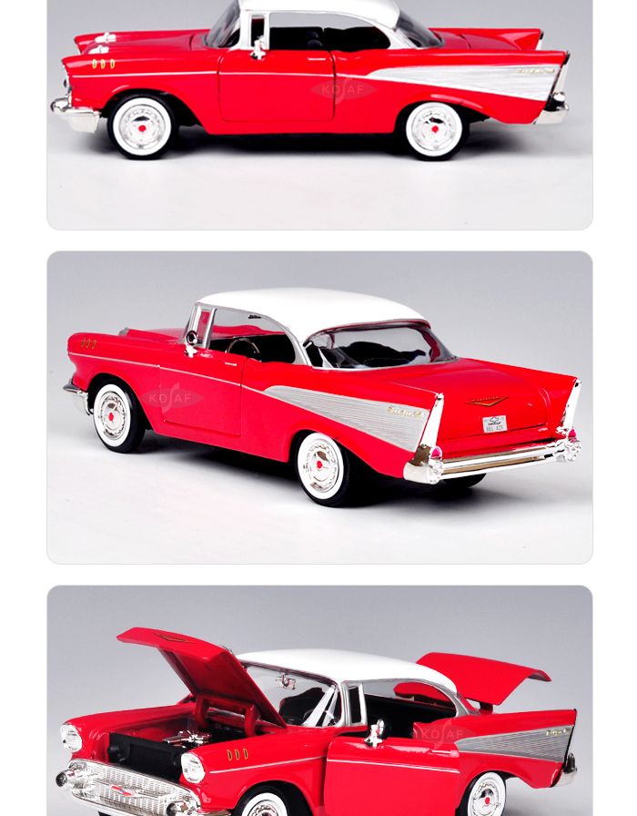 다이캐스트 클래식 자동차 모형 프라모델 벨에어/자동차완구/미니카/장난감트럭/자동차장난감/장난감자동차