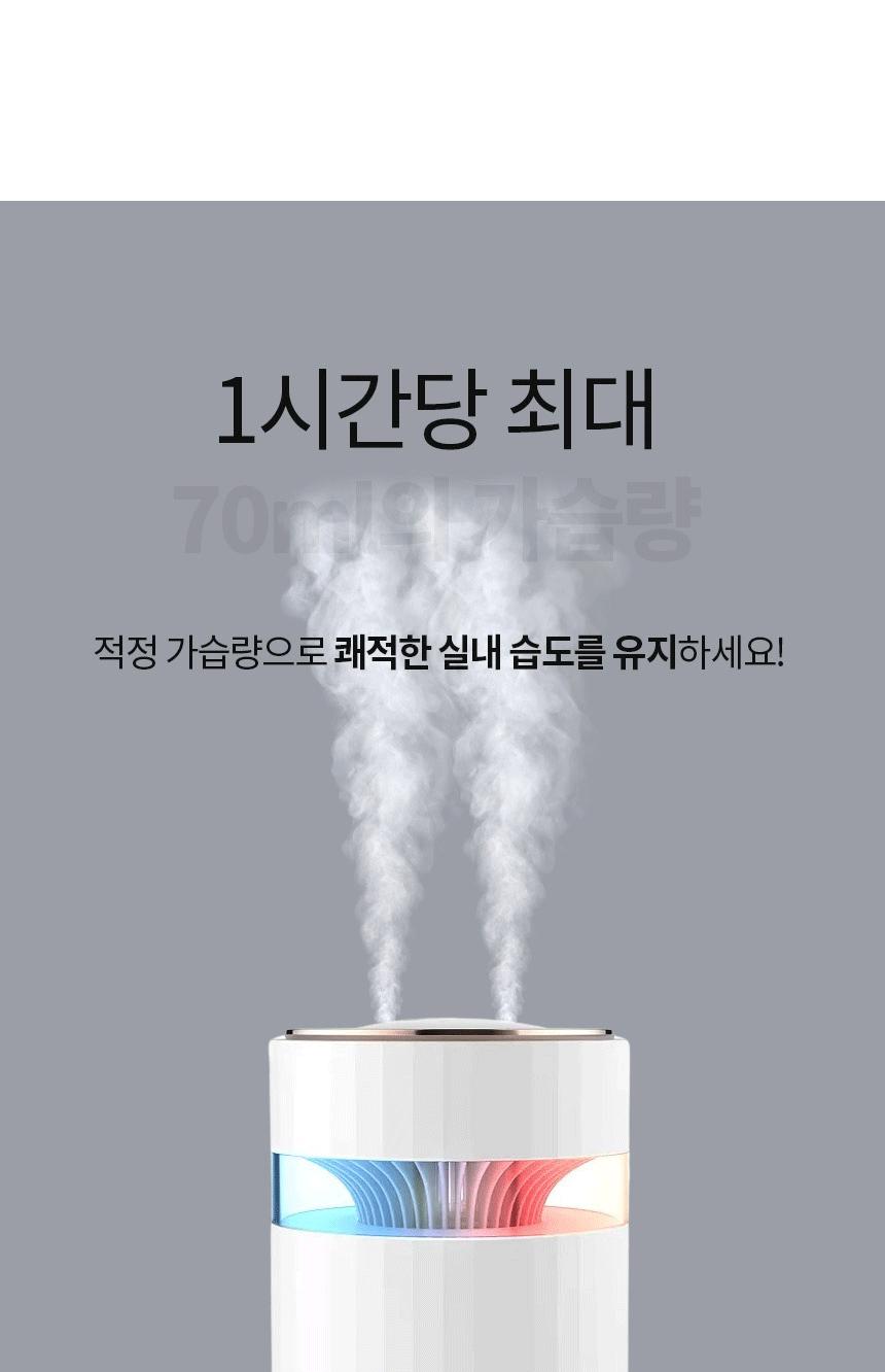 에이치앤오 M207 USB 가습기 (컬러랜덤)/가습기/미니가습기/사무실가습기/휴대용가습기/책상가습기/작은가