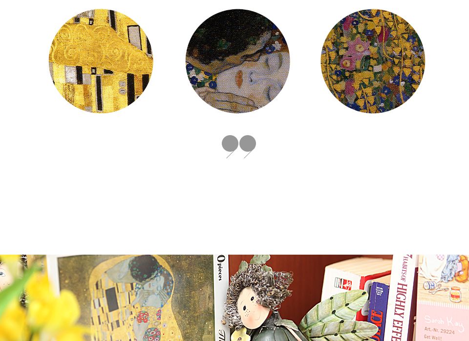 500피스퍼즐 클림트 키스 앤틱골드 액자세트/명화퍼즐/명화액자/퍼즐/직소퍼즐/퍼즐세트/액자퍼즐/퍼즐액자