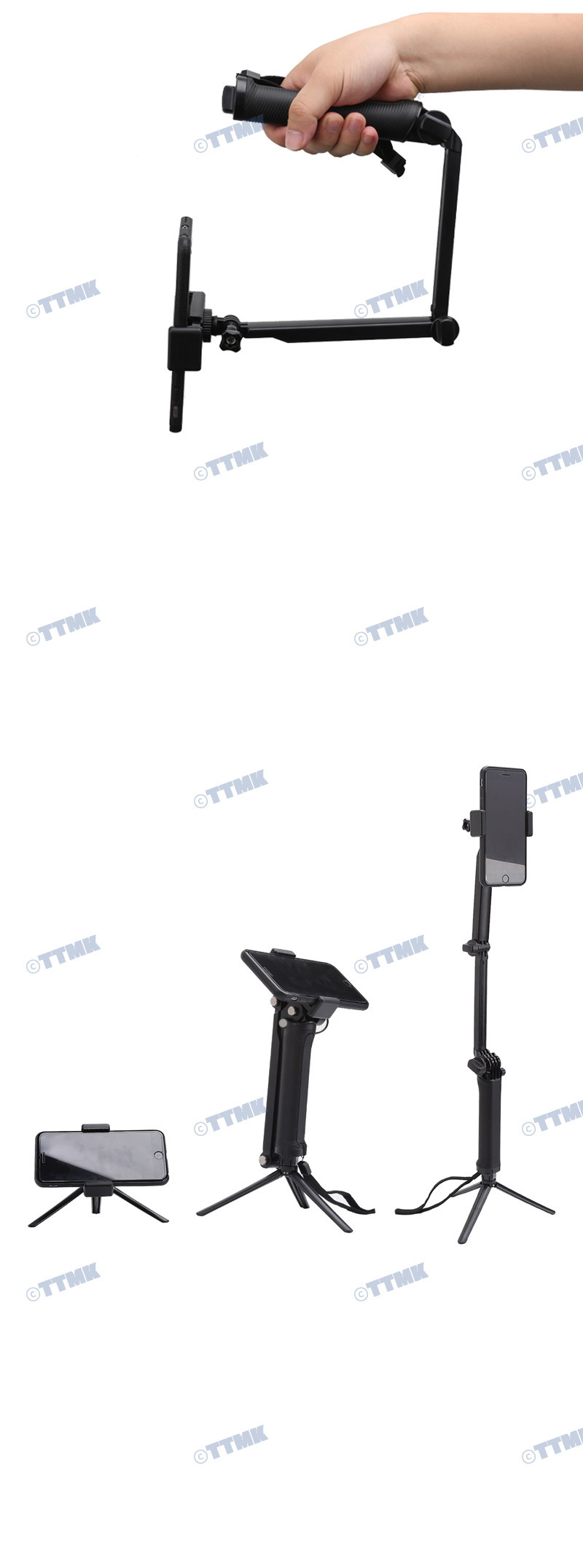 틱톡/브이로그/샤오미/영상/여행/촬영용품/갤럭시/유튜브/모바일/사진/모노포드/인스타/스탠드/아이폰/방송