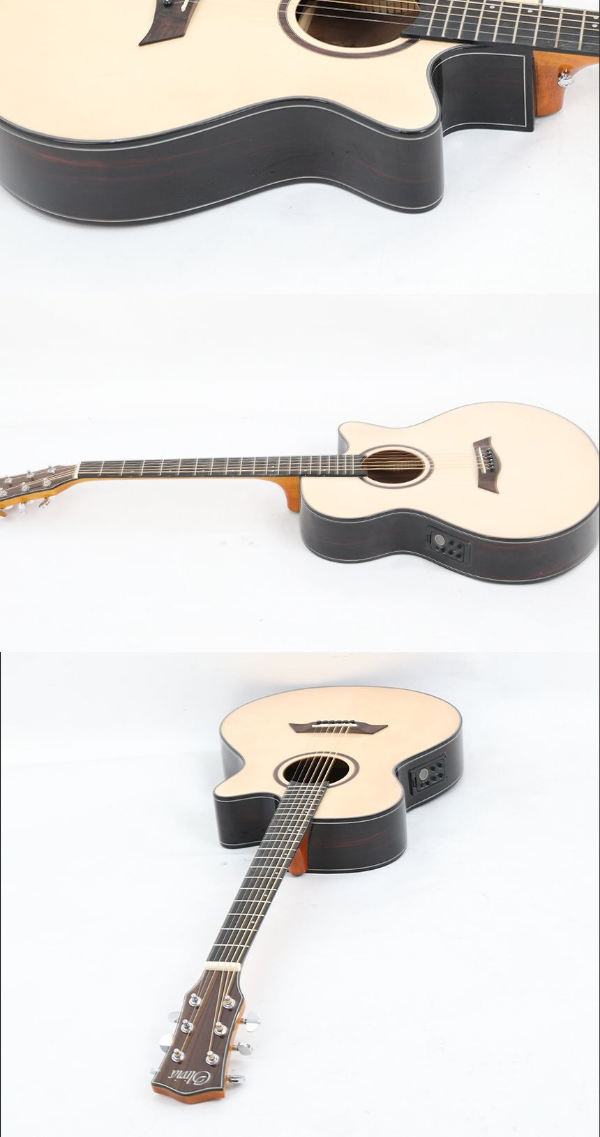 로즈우드 슬림바디 기타 Olivia aeq A40R - SLIM/기타/통기타/고급기타/선물용기타/기타선물/연습기타/연습