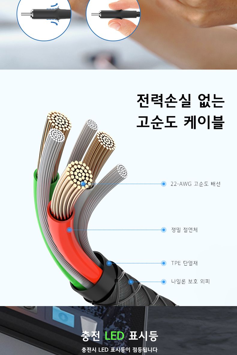고속충전케이블/C타입충전선/잔량표시/C형케이블/PD케이블/고속케이블/C형충전선/충전선/고속충전케이블/충