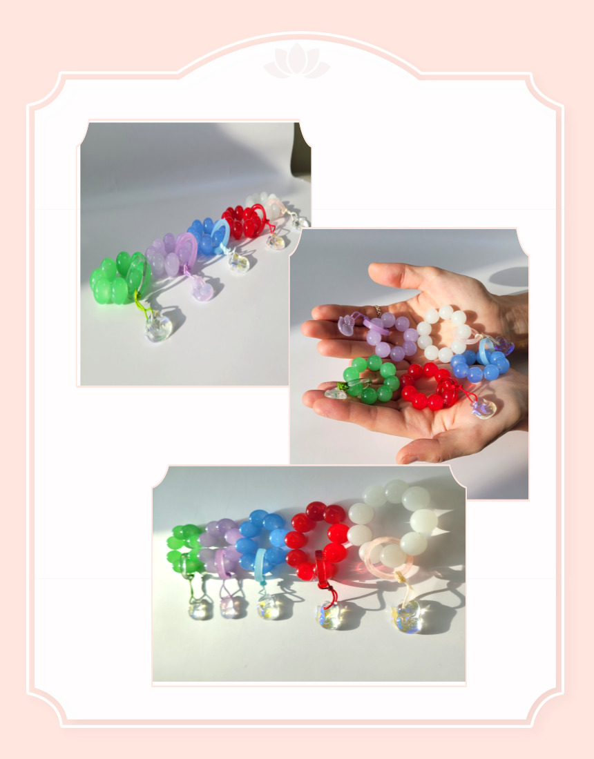 손가락 염주 미니 염주 단주 108배 불교 악세사리/염주/손가락염주/미니염주/불교선물/신자선물/기도용품/