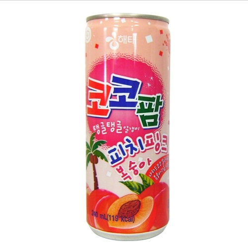 과즙음료 해태음료 코코팜 피치핑크 240ml X 30캔/음료수/주스/어린이음료/간식/사무실간식/휴게실음료/음