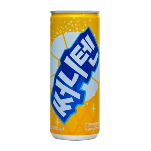 과즙 탄산음료 써니텐 파인애플 250ml X 30캔/음료수/주스/어린이음료/간식/사무실간식/휴게실음료/음료/사