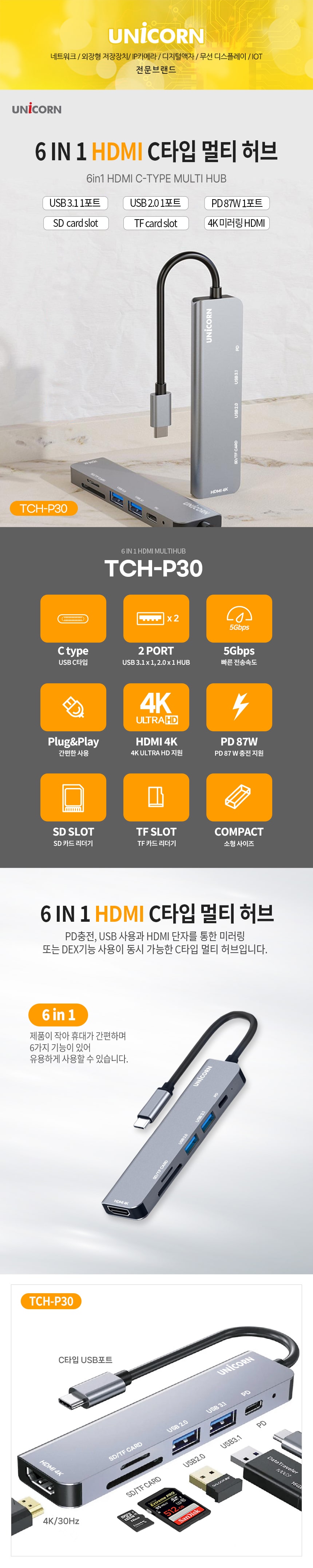 맥북허브/USB분배기/허브/C타입멀티허브/C타입허브/랜허브/USB허브/USB멀티허브/랜선허브/SD카드리더기/멀