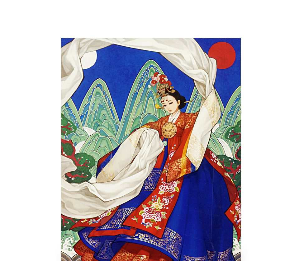 1000피스 우나영 화관무 여인 직소퍼즐 PL1273/1000피스퍼즐/직소퍼즐/액자퍼즐/1000퍼즐/직소퍼즐액자/100