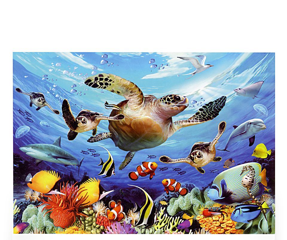 1000피스 바다거북의 여행 직소퍼즐 PL1275/1000피스퍼즐/직소퍼즐/액자퍼즐/1000퍼즐/직소퍼즐액자/1000PC