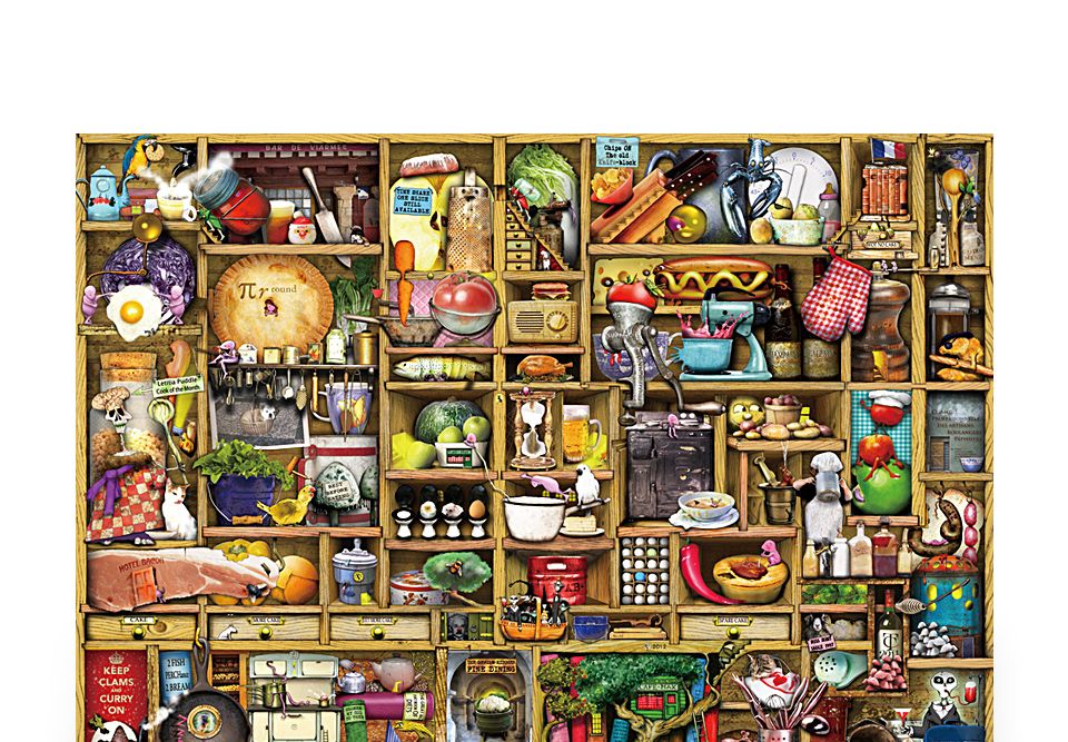 1000피스 부엌장 직소퍼즐 PL1308/1000피스퍼즐/직소퍼즐/액자퍼즐/1000퍼즐/직소퍼즐액자/1000PCS퍼즐/천