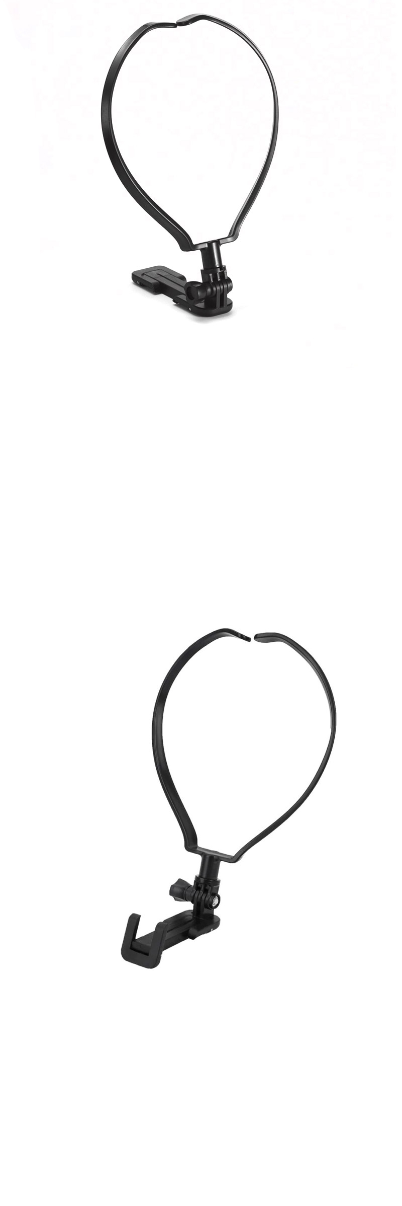 스마트폰 목 넥 마운트 유튜브 인스타 개인 방송 리뷰/넥거치대/개인촬영소품/개인촬영/유투브촬영소품/거