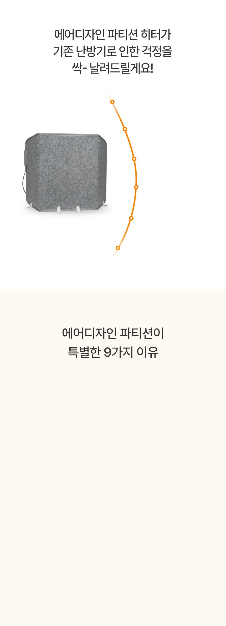 에어디자인 접이식 파티션히터 발난로 폴딩히터 3면/발난로/온열쿠션/온열발난로/사무실발난로/히팅패드/미