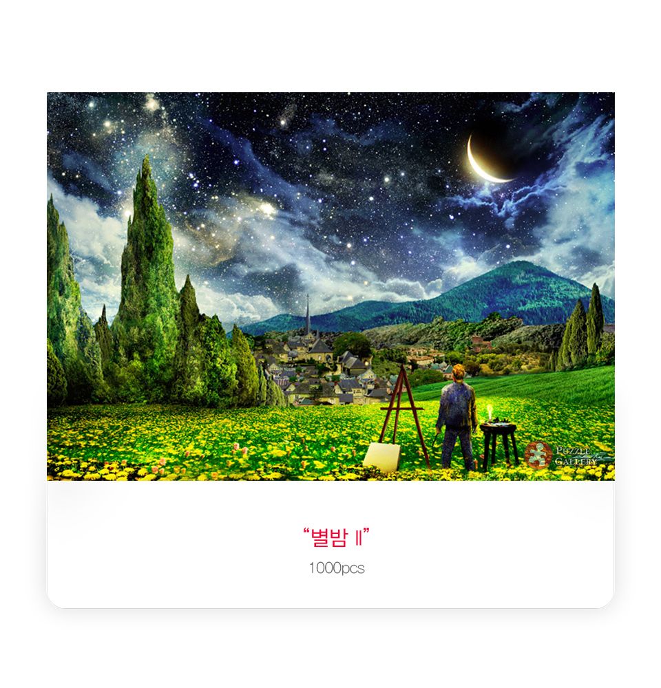 조각퍼즐/별밤/직소퍼즐/취미/퍼즐놀이/퍼즐/취미퍼즐