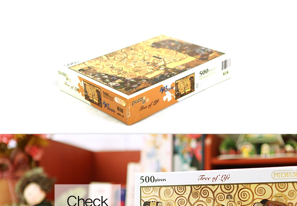 직소퍼즐 500피스 클림트의 생명의 나무 (PL616)/직소퍼즐/퍼즐/조각퍼즐/퍼즐놀이/취미/취미퍼즐/클림트의