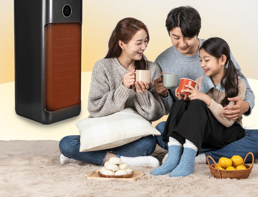 저소음 그래핀 PTC히터 3000W CEH-GP3KWB/온풍기/전기온풍기/스마트온풍기/PCT온풍기/전기난로/전기온풍기/