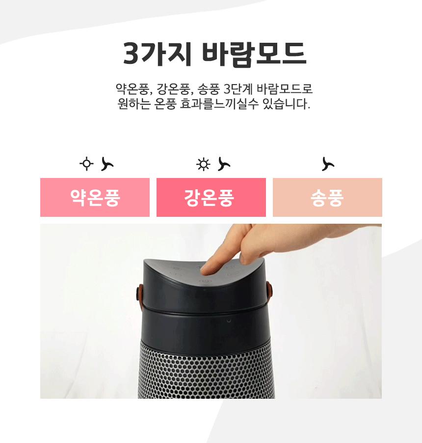 미니 PTC히터 전기온풍기 1500W CEH-PS2KWB/온풍기/미니온풍기/전기온푸이/소형온풍기/사무실온풍기/전기히