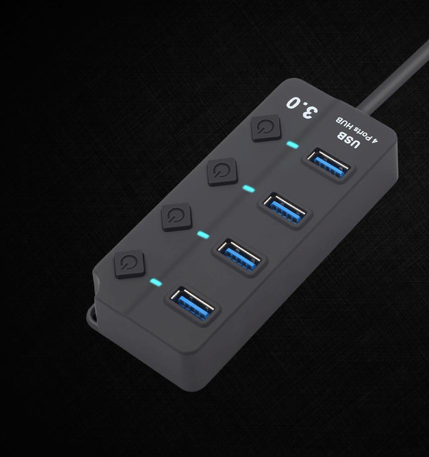 도코니 USB 3.0 4포트 허브/허브/USB포트/USB허브/네트워크/인터넷허브/랜허브/랜케이블/랜선허브/스위칭허