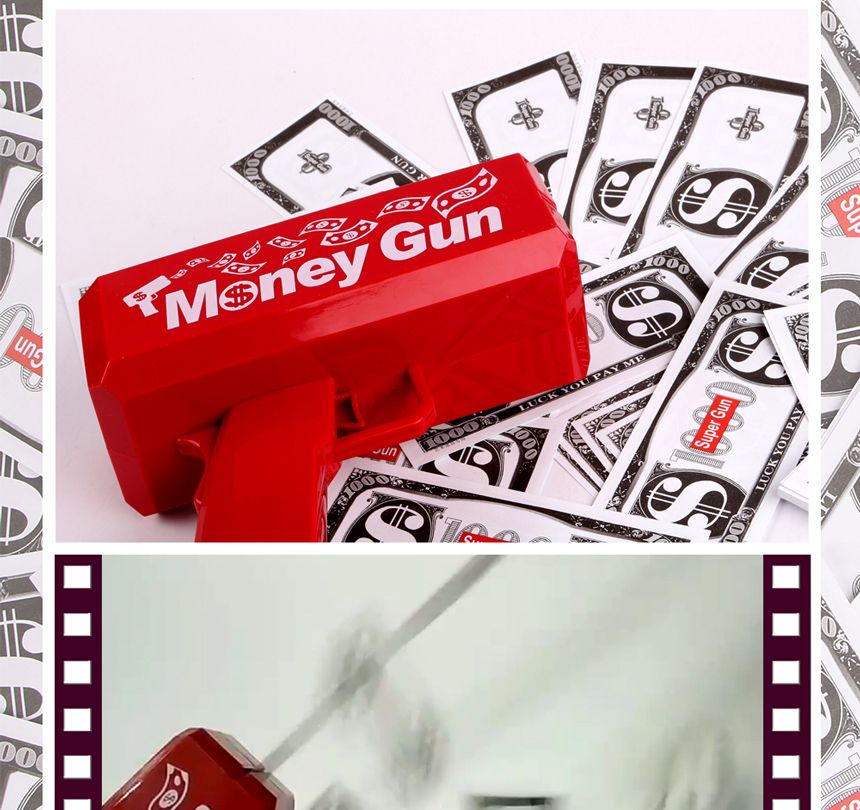 머니건 지폐 발사 자동총 효도선물/머니건/돈총/용돈총/머니총/슈퍼건/돈나오는총/돈쏘는총/지폐총/돈뿌리