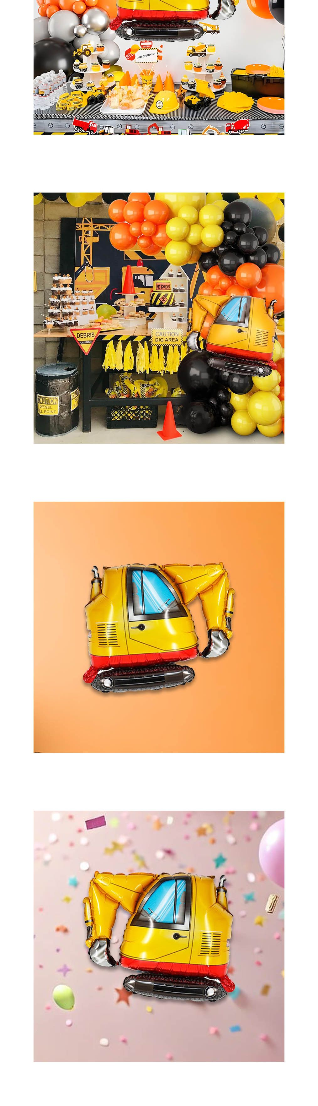 생일파티 자동차풍선 남아 포크레인 이벤트 장식 풍선/자동차풍선/중장비풍선/포크레인풍선/특별한풍선/파