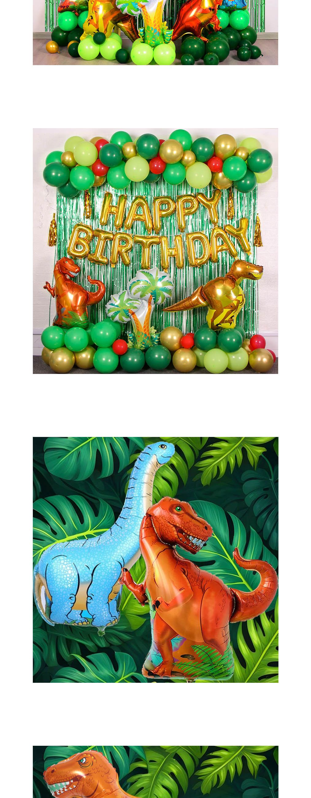 키즈 생일파티 풍선 공룡 장식 벌룬 행사 다이노풍선/생일풍선/파티풍선/해피벌쓰데이/파티용품/생일파티용