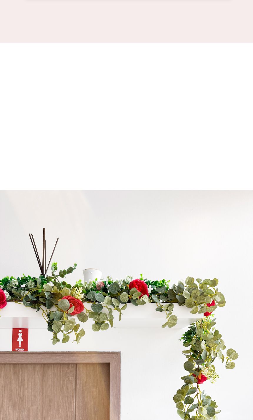 (청결공감) 장미조화넝쿨 리스 가랜드 2m/조화/인테리어조화/카페장식/조화장식/카페조화/사진촬영소품/장