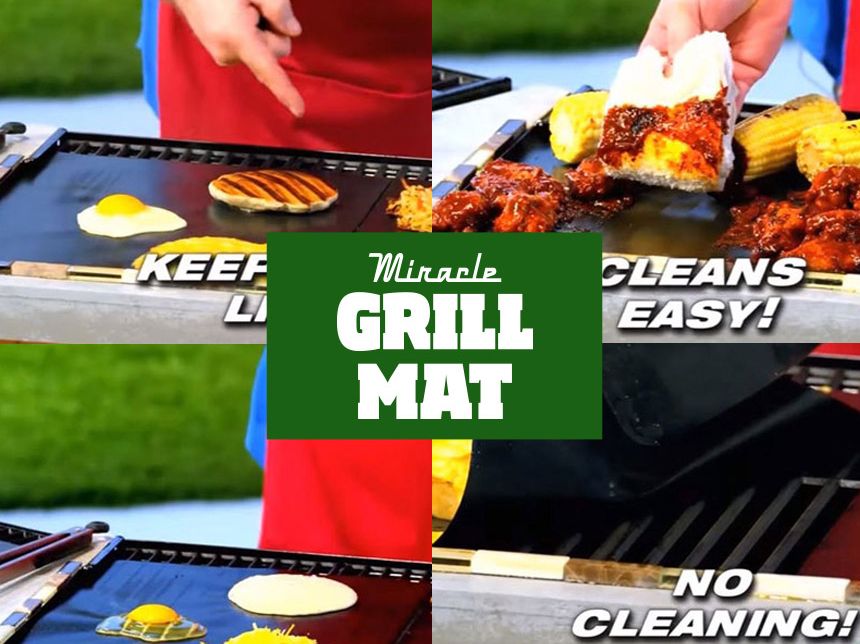 미라클 바베큐 그릴매트 2p 캠핑불판 석쇠호일 BBQ/그릴/그릴매트/그릴판/석쇠매트/석쇠용매트/석쇠그릴판/