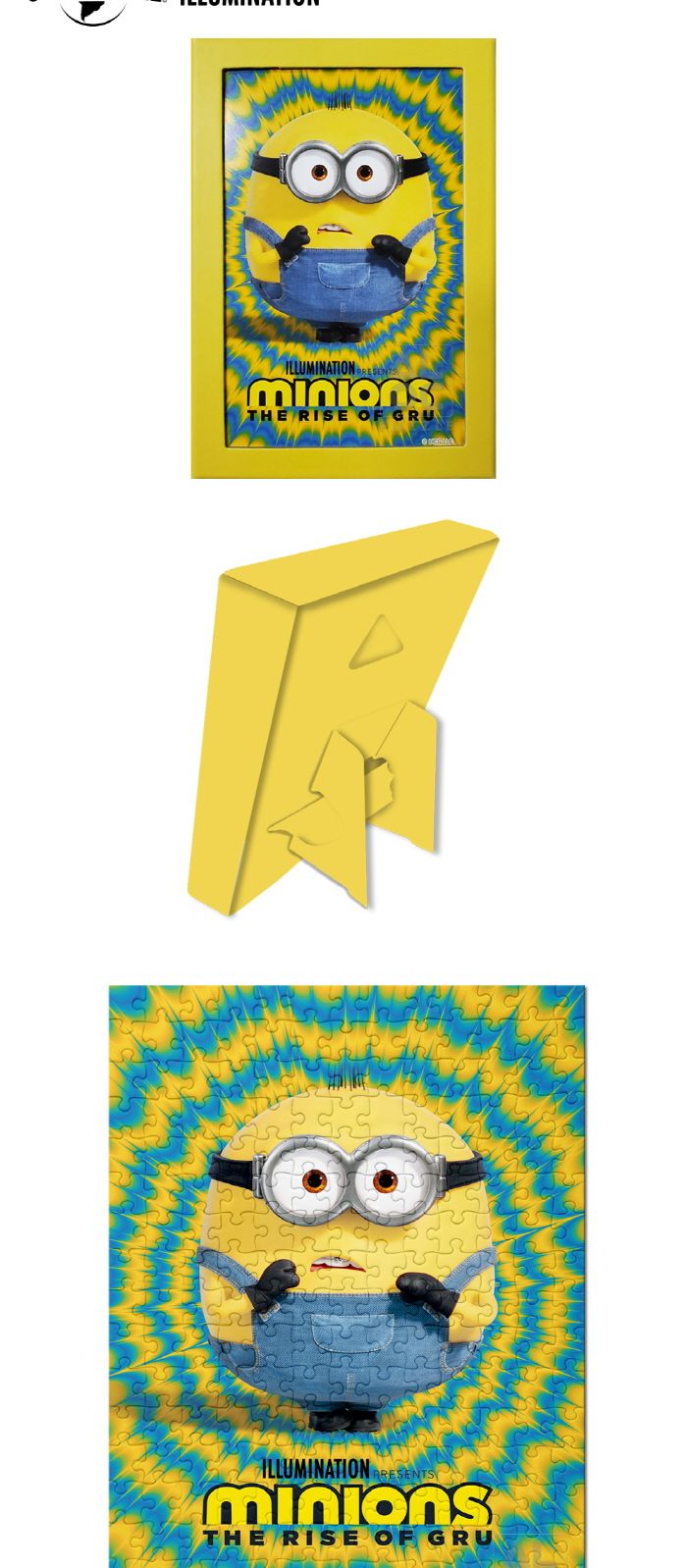 108피스퍼즐 미니언즈 더 라이즈 오브 그루(액자포함)/퍼즐/애니메이션/에니메이션퍼즐/직소퍼즐/취미/취미