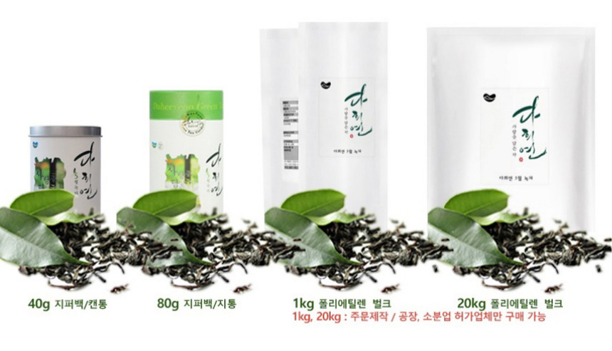 다희연 5월 녹차 40g 제주도 오가닉 잎차 엽차/차/녹차/새순녹차/제주잎차/녹차세트/녹차선물/녹차/엽차/잎