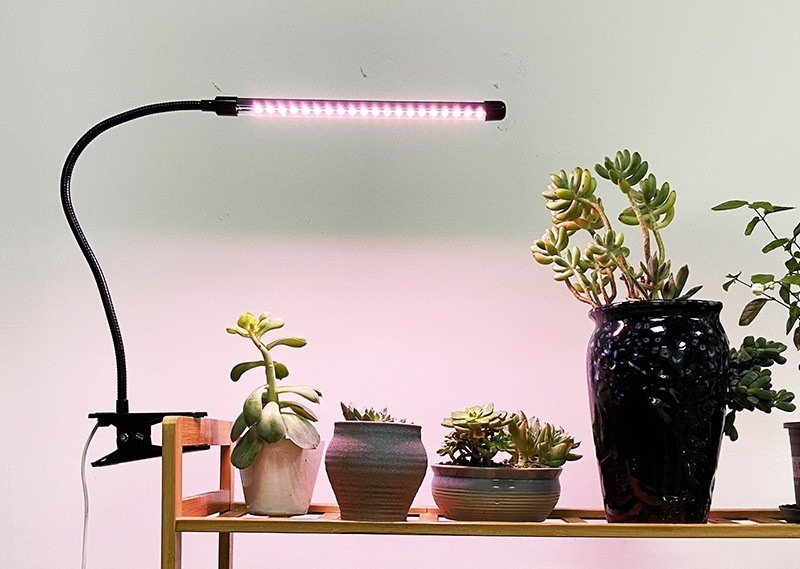 식물 성장등 램프 LED 조명 변광 3색 집게형/조명/식물조명/원예조명/재배/식물재배/재배용조명/식물키우기