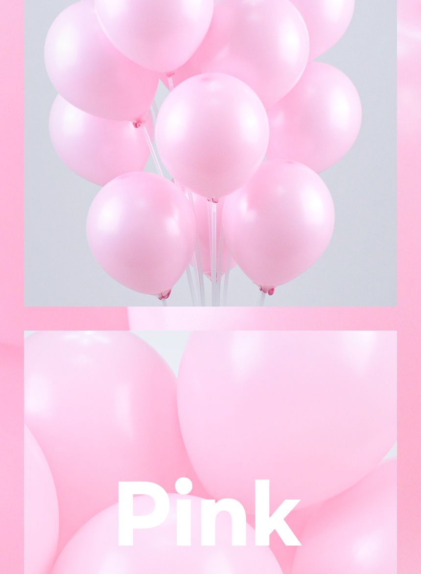 파티 장식 풍선 100개 생일 홈파티용 돌잔치 혼합색상/파티용품/파티풍선/파티장식/풍선장식/파스텔풍선/생