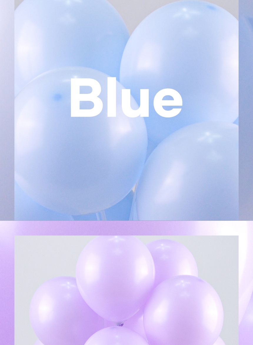 파티 장식 풍선 100개 생일 홈파티용 돌잔치 혼합색상/파티용품/파티풍선/파티장식/풍선장식/파스텔풍선/생