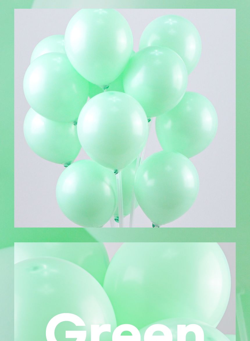 파티 장식 풍선 100개 생일 홈파티용 돌잔치 혼합색상/파티용품/파티풍선/파티장식/풍선장식/파스텔풍선/생