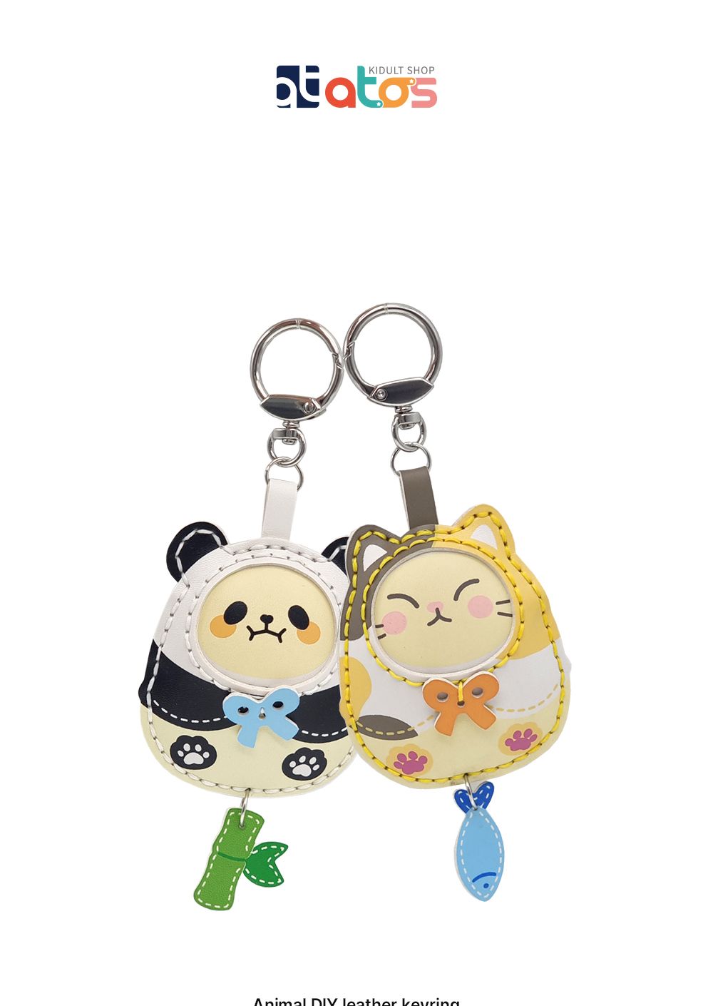 가방장식 열쇠고리 DIY 가죽 키링 만들기/가죽공예/태교/태교만들기/키링만들기/키홀더만들기/가방걸이/가