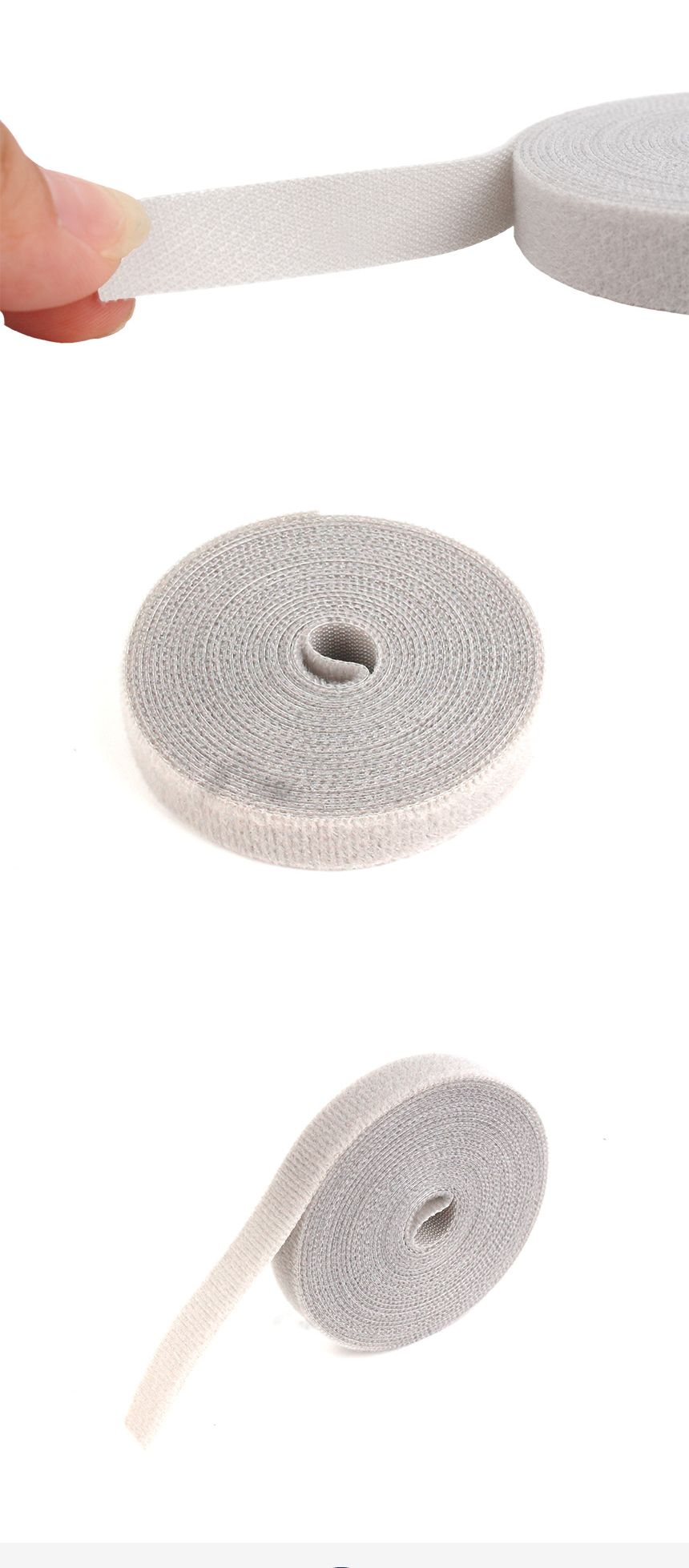 잘라쓰는 3m 전선 정리 찍찍이 타이 케이블/전선정리찍찍이/잘라쓰는찍찍이/케이블정리선/케이블정리찍찍이