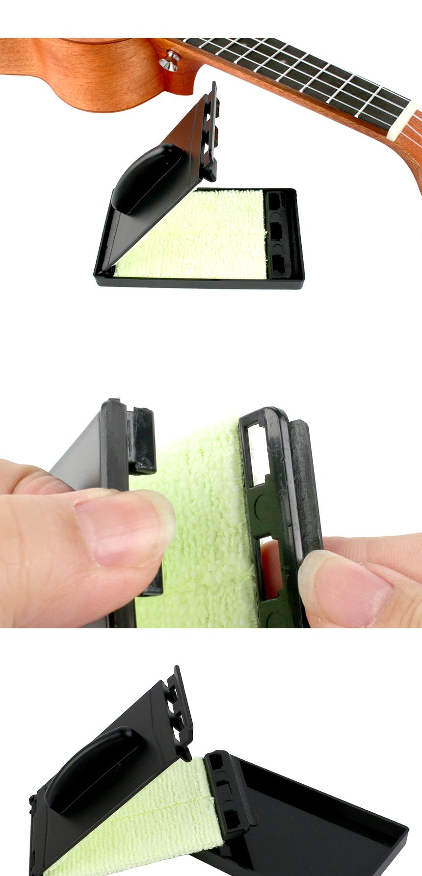 우클렐레 일렉 통기타 줄 클리너 고운면/줄클리너/스트링클리너/줄청소패드/일렉줄클리너/우크렐레줄클리너