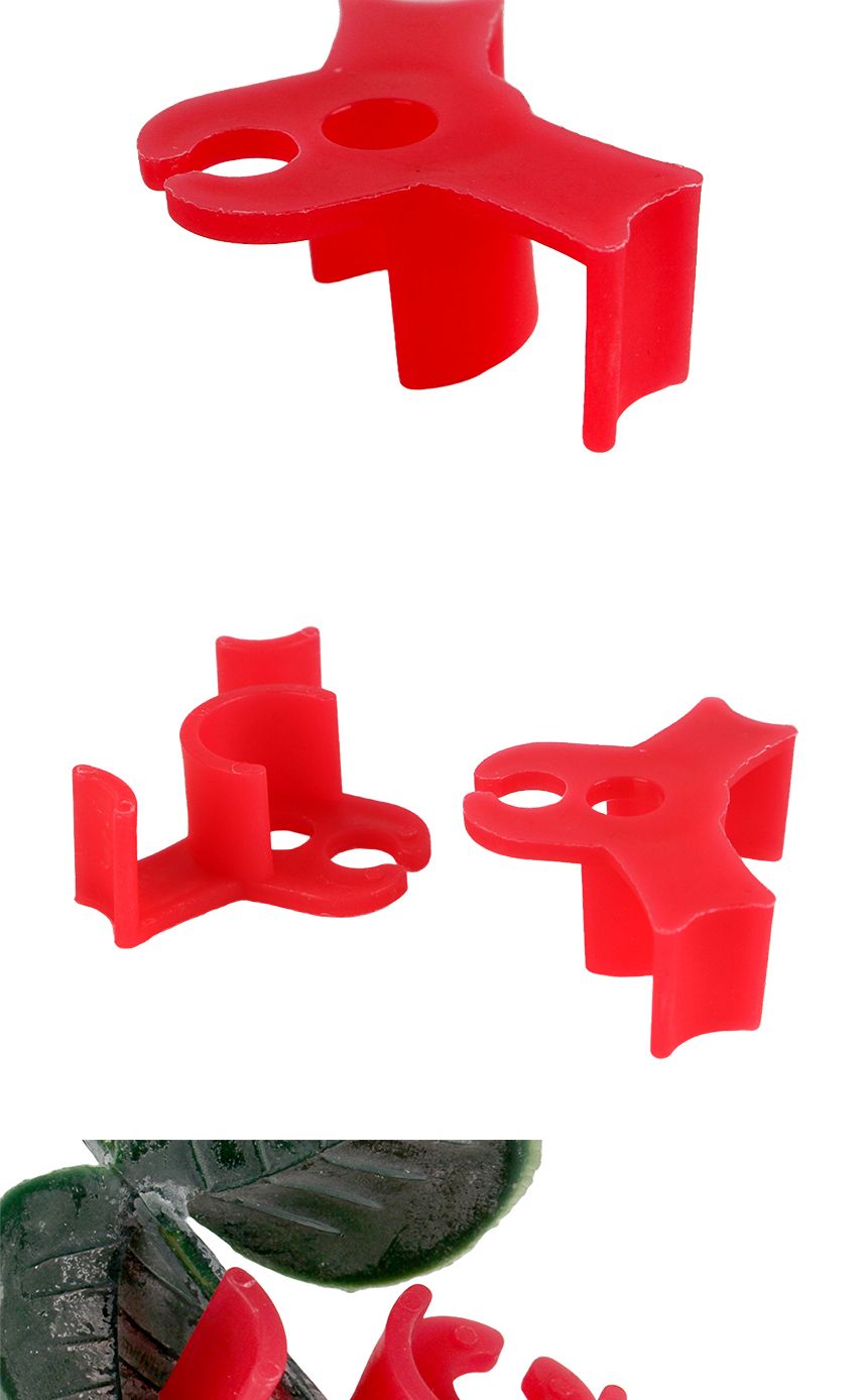 10개입 식물 보강클립 고정벤더 삼각 나뭇가지 줄기/식물보강/줄기이동/줄기타이/보강클립/고정벤더