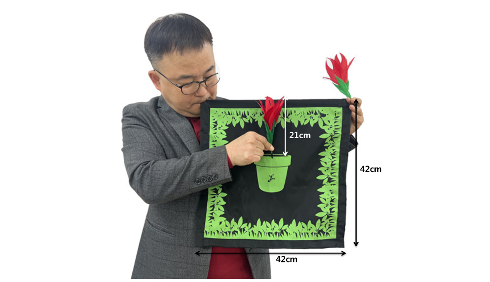 꽃과스카프(Flower Scarf) 마술 꽃마술 스카프마술/마술/마술놀이/마술장난감/마술세트/어린이매직/초등학