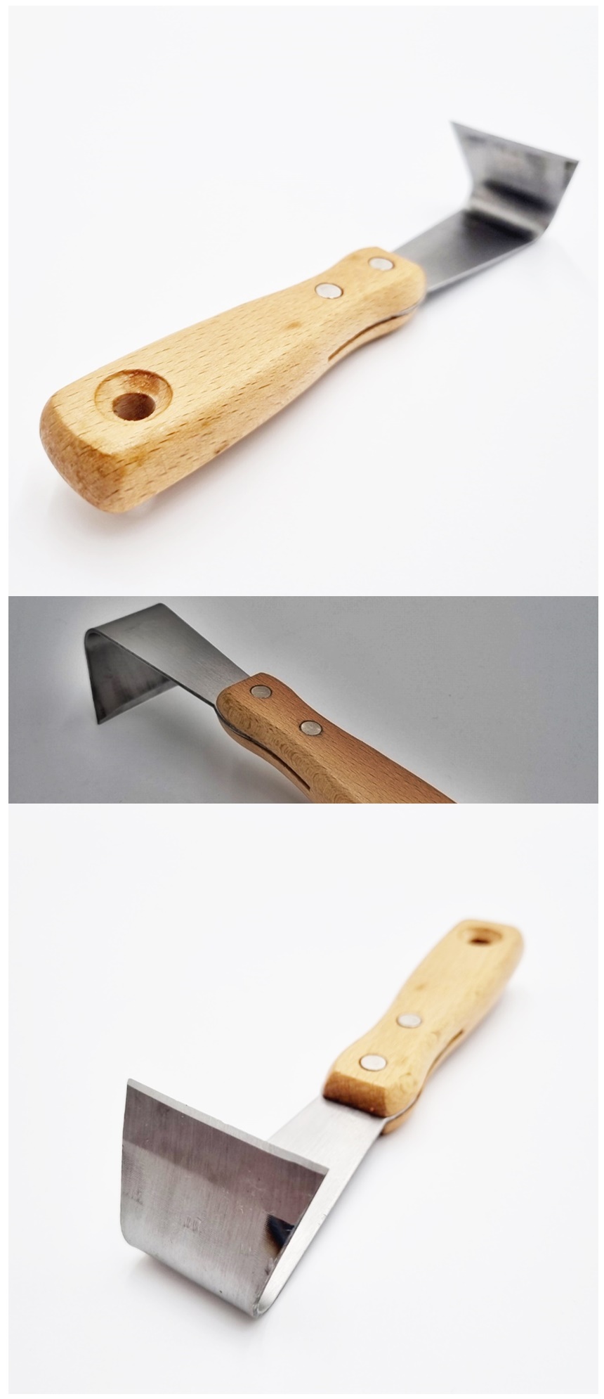 나무껍질 박피기 조피칼 180mm 낫호미 껍질긁개 2개/박피기/조피개/껍질박피/나뭇가지껍질제거/나무껍질박