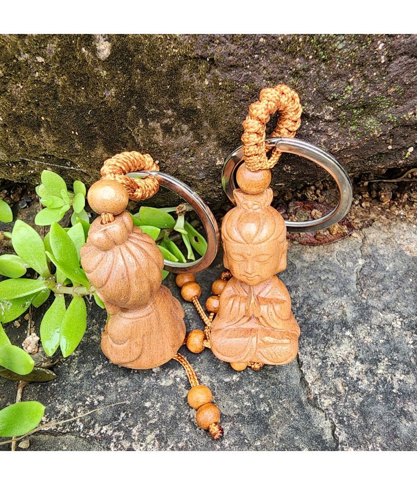 불교 용품 관세음보살 액막이 복숭아나무 키홀더 행운/부처님오신날/석가탄신일/불교염주/사월초파일/행운