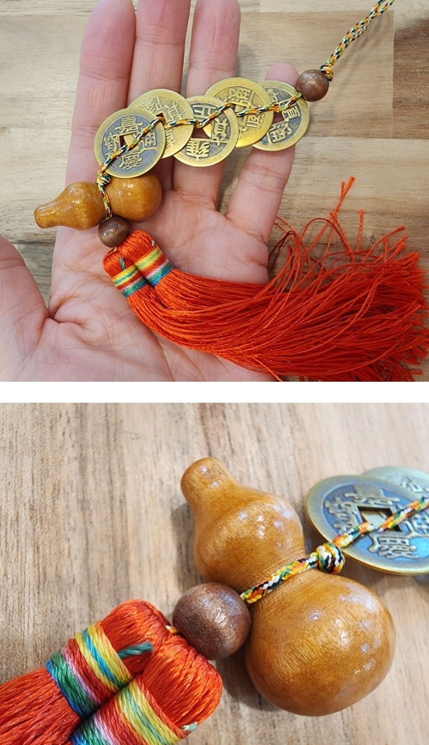 개업 집들이 선물 오색실 나무 조롱박 재물 복 엽전/부처님오신날/석가탄신일/불교염주/사월초파일/해탈/개