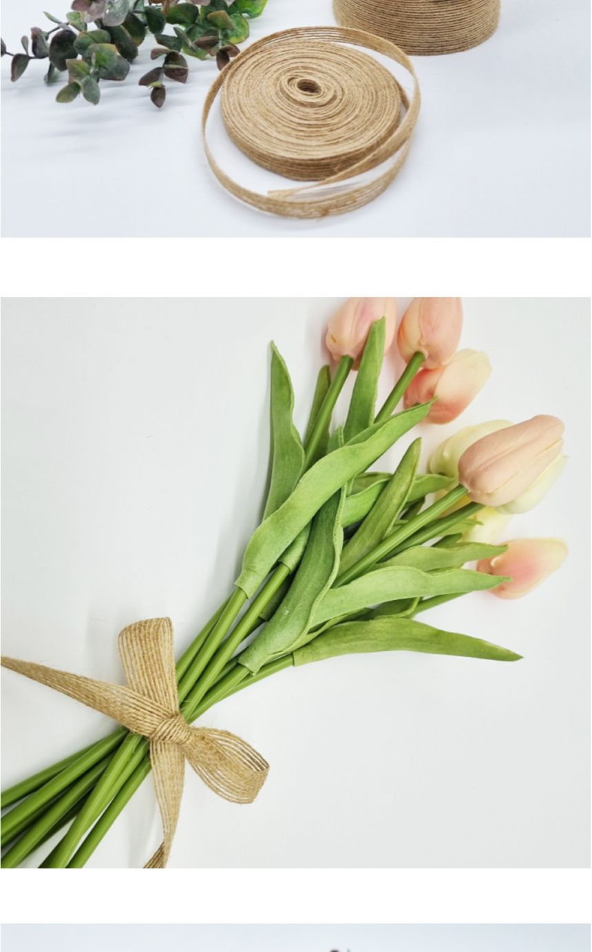 DIY노끈 황마끈 3.8cm/마끈/황마끈/리본끈/리본/리본공예/포장재료/포장/선물포장/공예/황마