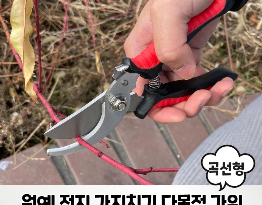 전정가위 원예 전지 가지치기 다목적 가위 곡선형/조경가위/고지가위/전정가위/조경용가위/다목적가위/다용