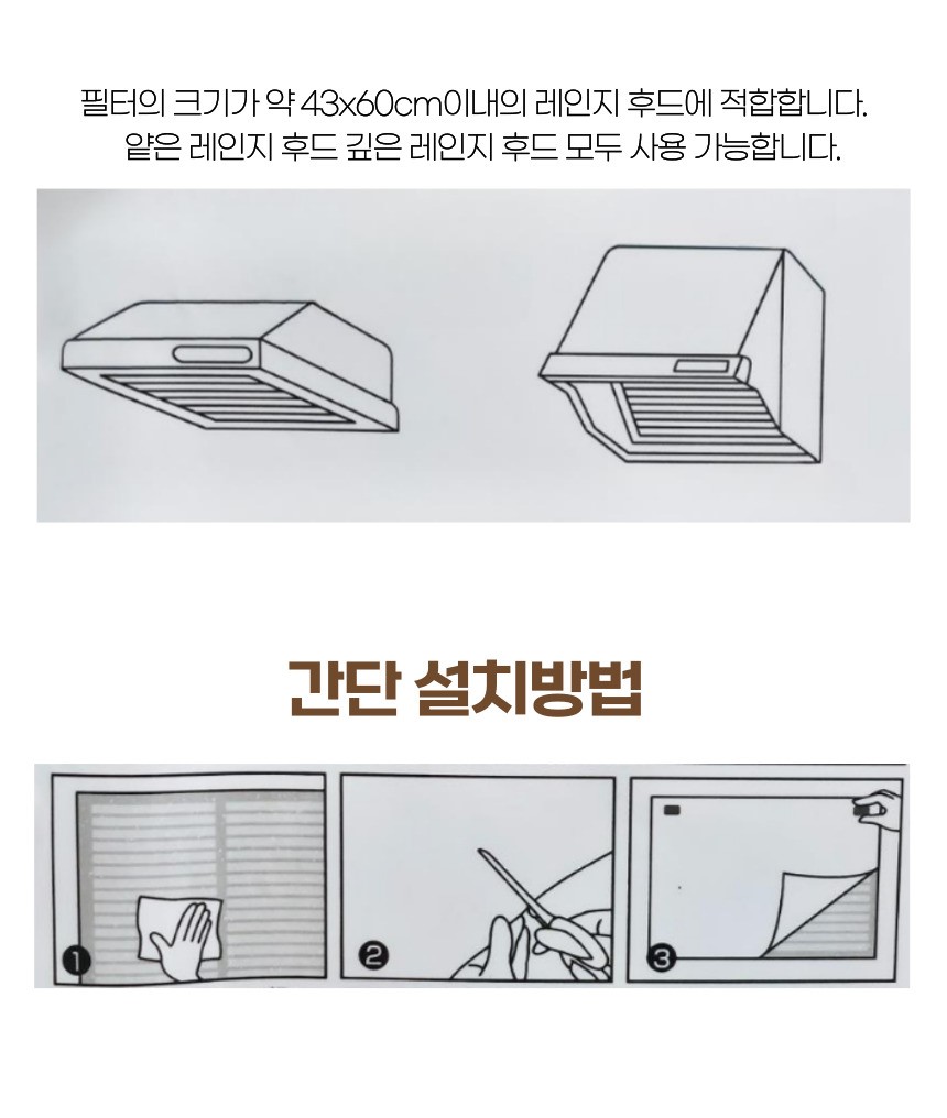 가스렌지필터/렌지후드필터/가스레인지가림막/주방후드필터/가스후드필터/렌지가드/가스렌지후드커버/후드
