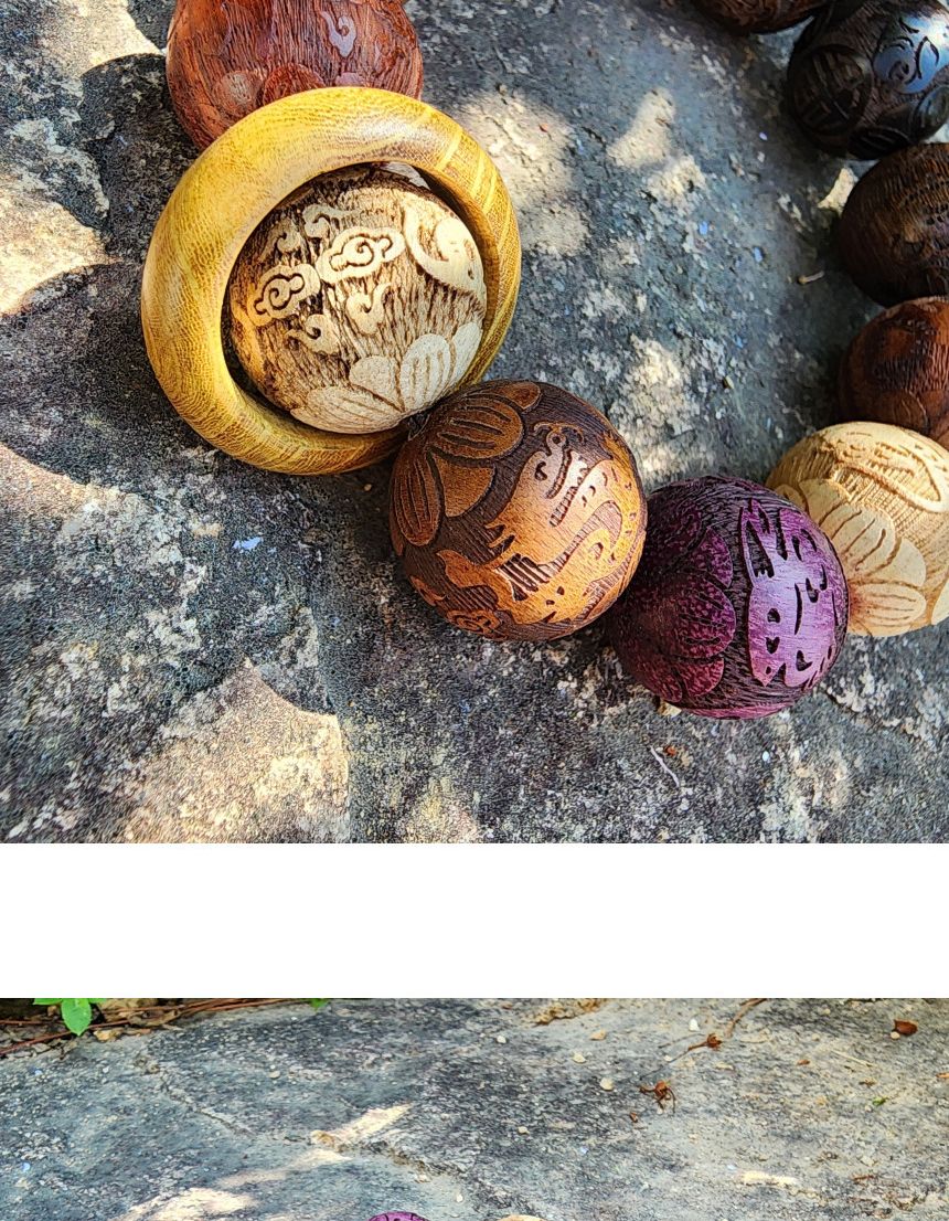 12가지 띠별 부적 십이지신 염주 단주 기어봉/염주/차량염주/기어봉염주/나무염주/불교/불교용품/불교선물/