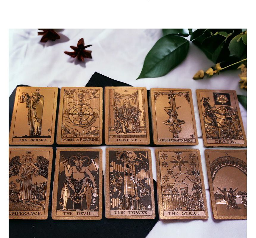 더풀타로 에디션 타로카드 로즈골드 유니버셜 웨이트/카드/카드놀이/타로/타로카드/타로카드세트/유니버셜